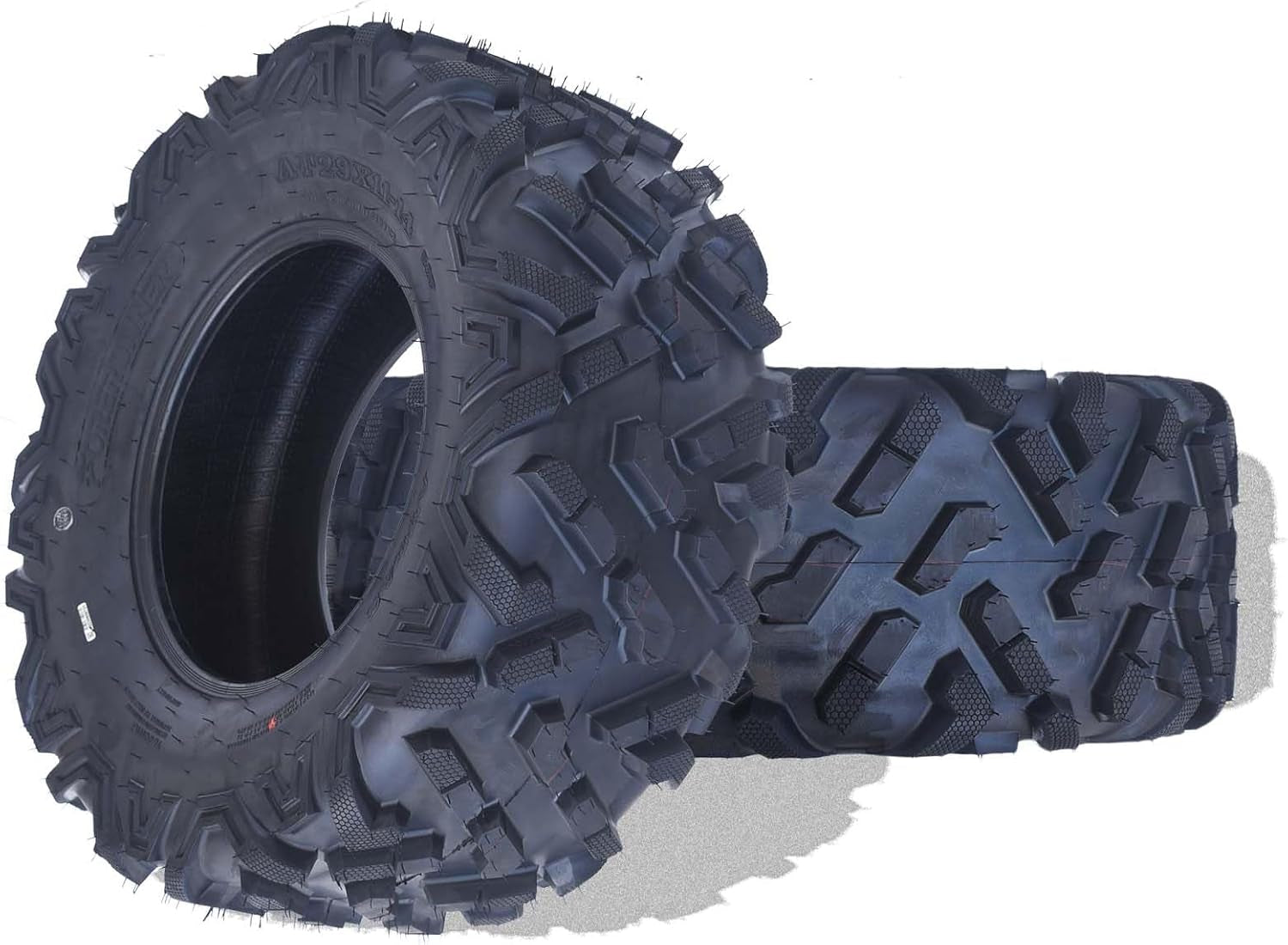 26X11-14 ATV Tire, 6PR, ATV/UTV Tires, All-Terrain Tires, Mud/Trail Tires, Set of 2