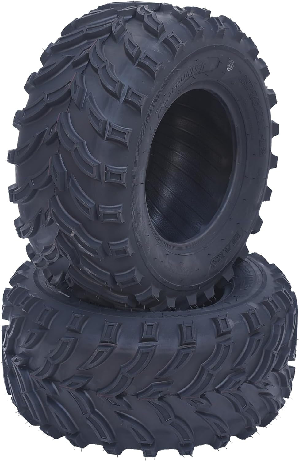 2 Pack of 26X9-12 Atv Tires,6Pr All Terrain Atv Tires 26X9-12 for 4 Wheeler Tires Atv Utv Mud Sand off Road Trail Tire,Not Include Tubeless