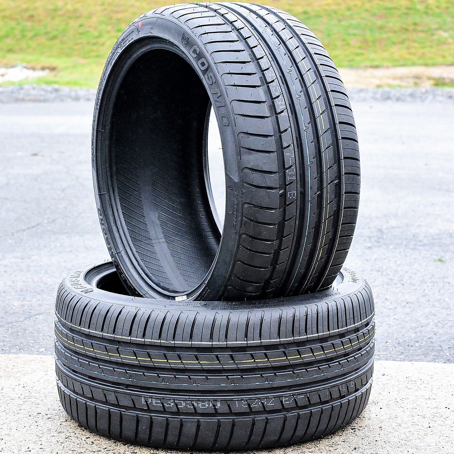 2 New Cosmo Muchomacho 215/40R18 89Y ZR XL High Performance A/S All Season Tires