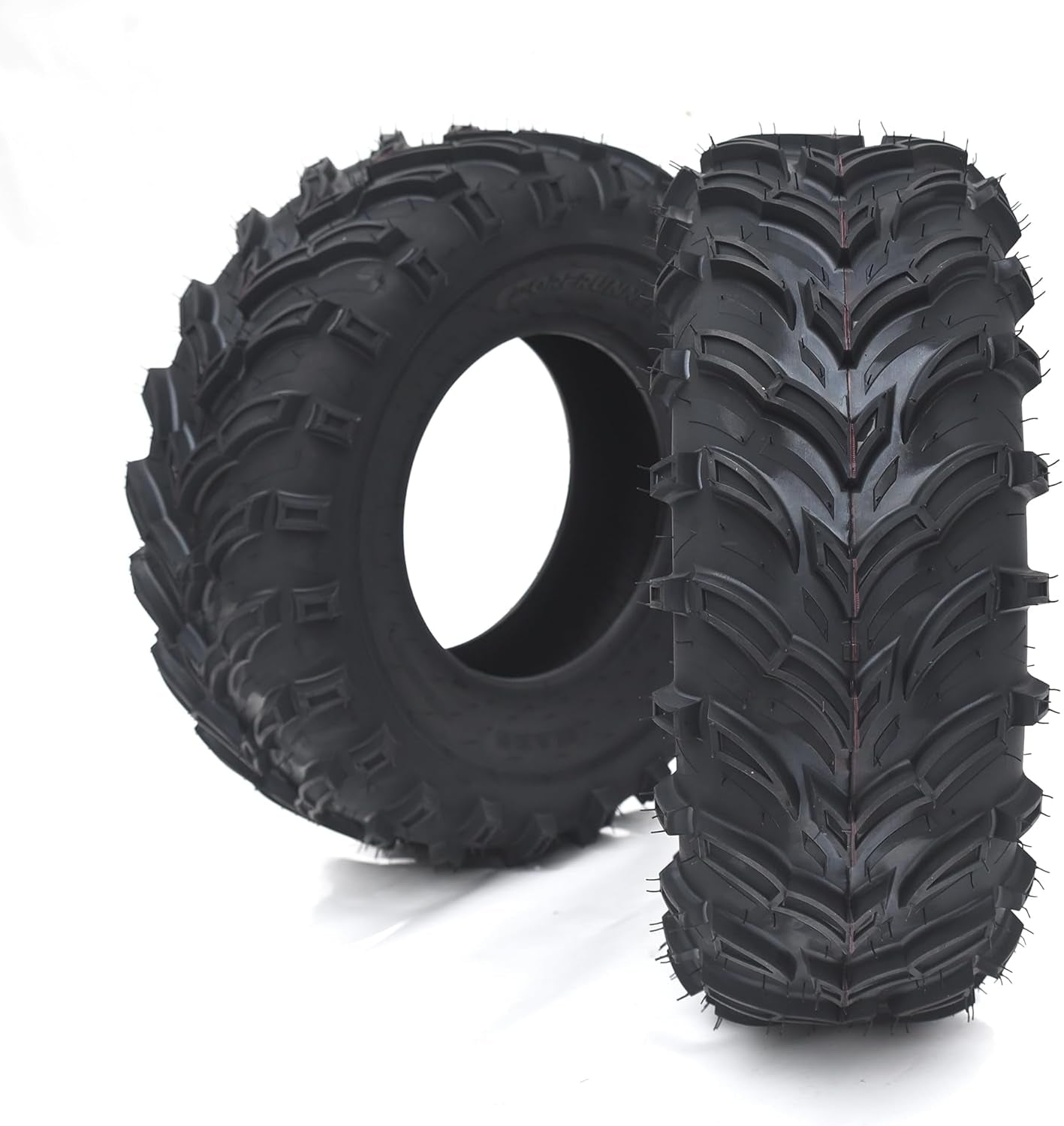 2Pack 27X9-12 ATV Tires, 6PR All Terrain Tires,27X9-12 Trail Tires,Tl ATV/UTV Tires,Sand/Mud Off-Road Tires (Tubeless)