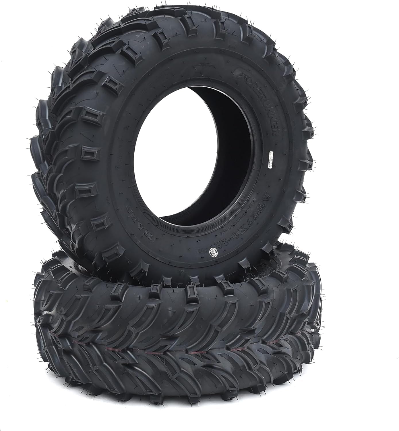 2Pack 27X9-12 ATV Tires, 6PR All Terrain Tires,27X9-12 Trail Tires,Tl ATV/UTV Tires,Sand/Mud Off-Road Tires (Tubeless)