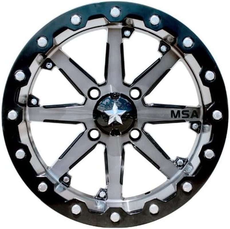 MSA M21 Lok UTV Wheels/Rims Gunmetal 14" Teryx Mule