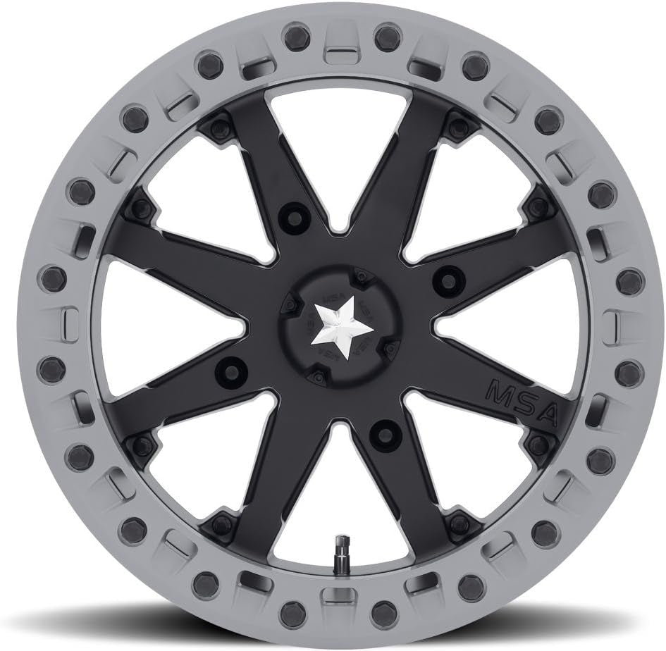 MSA M31 Lok2 UTV Wheels/Rims Black 14" Teryx Mule