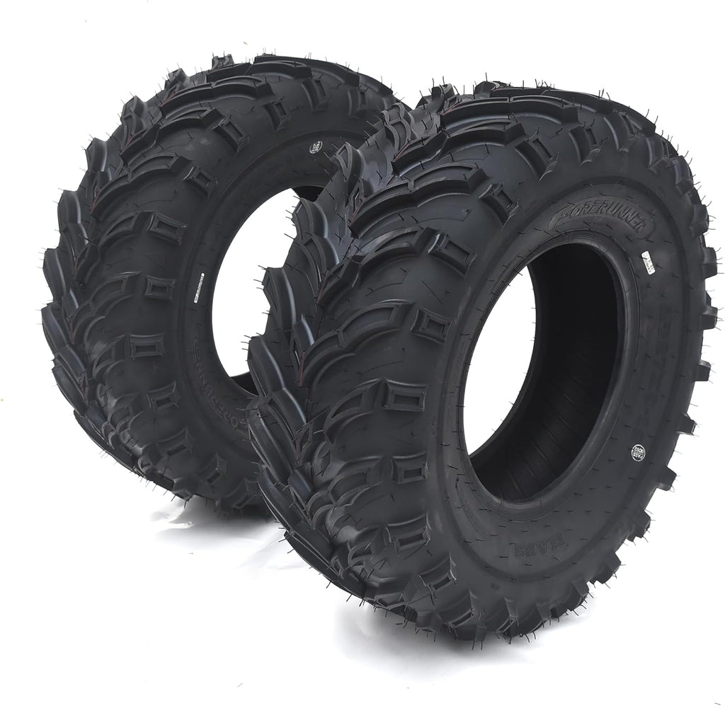 2Pack 27X9-12 ATV Tires, 6PR All Terrain Tires,27X9-12 Trail Tires,Tl ATV/UTV Tires,Sand/Mud Off-Road Tires (Tubeless)
