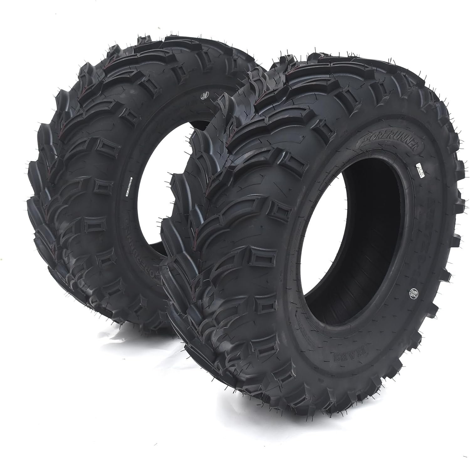 2Pack 27X9-12 ATV Tires, 6PR All Terrain Tires,27X9-12 Trail Tires,Tl ATV/UTV Tires,Sand/Mud Off-Road Tires (Tubeless)