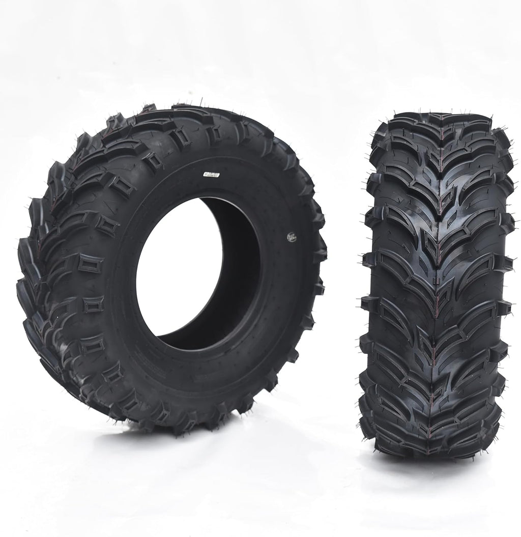 2Pack 27X9-12 ATV Tires, 6PR All Terrain Tires,27X9-12 Trail Tires,Tl ATV/UTV Tires,Sand/Mud Off-Road Tires (Tubeless)