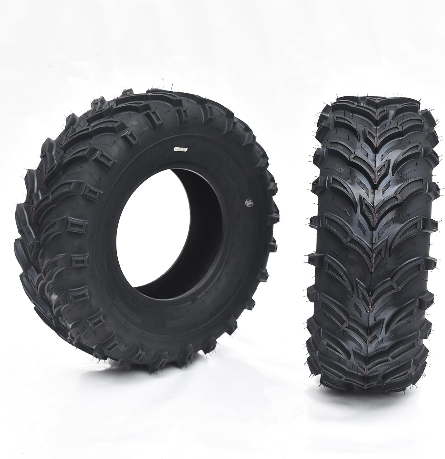 2Pack 27X9-12 ATV Tires, 6PR All Terrain Tires,27X9-12 Trail Tires,Tl ATV/UTV Tires,Sand/Mud Off-Road Tires (Tubeless)