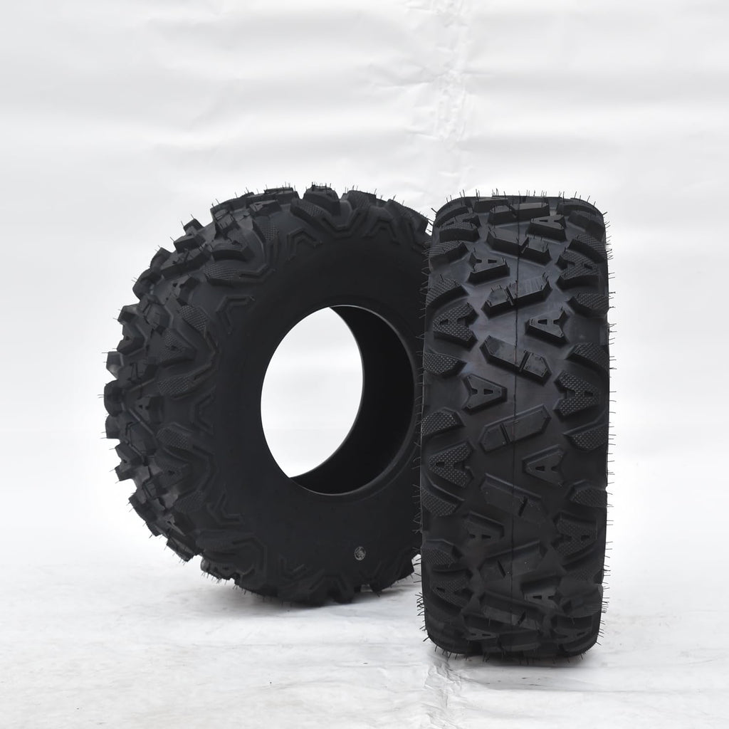 28X10-12 ATV Tires, 6PR All Terrain 28X10-12 TL ATV UTV Trail Sand Mud Off-Road Tires (Pack of 2, Tubeless)