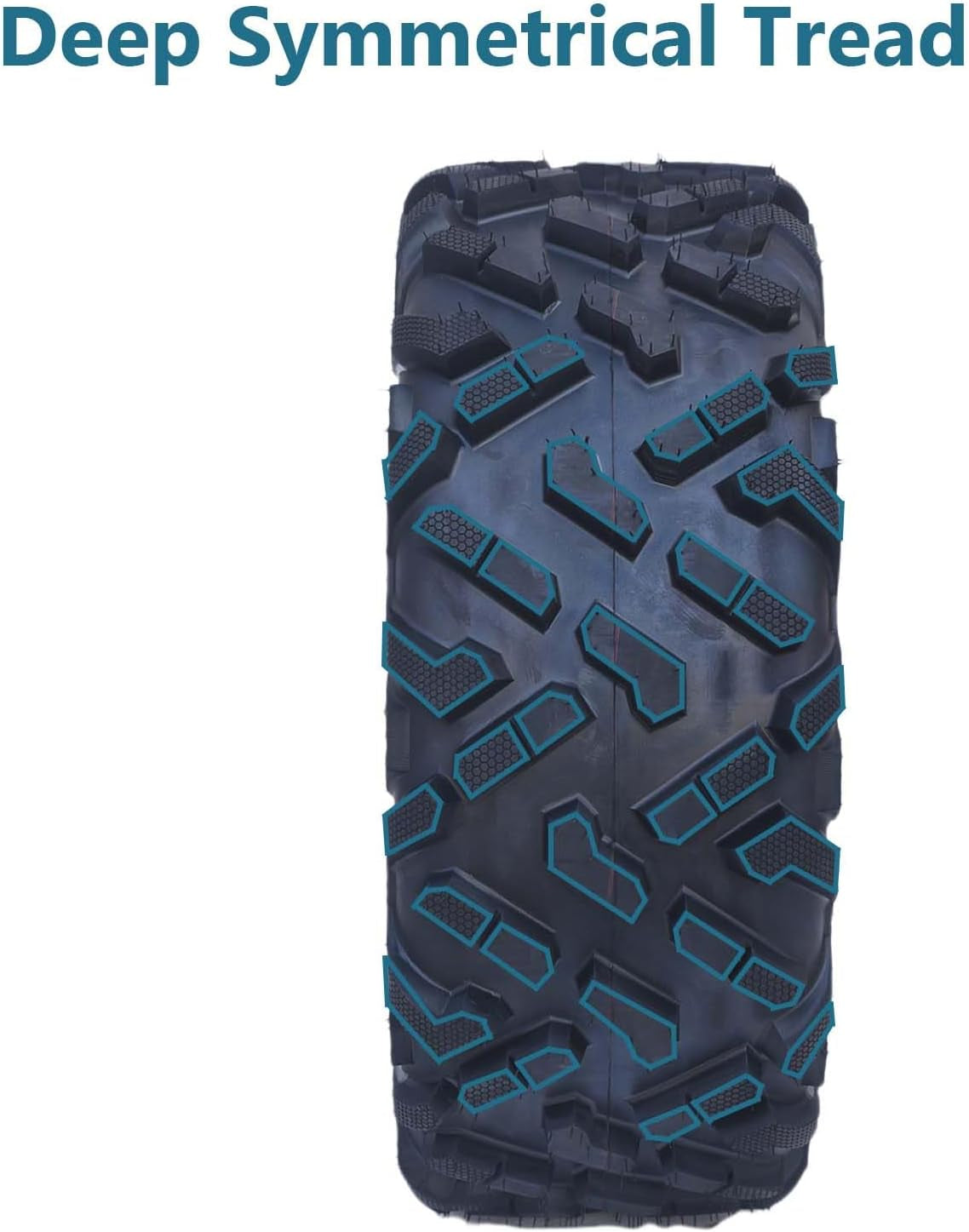 26X11-14 ATV Tire, 6PR, ATV/UTV Tires, All-Terrain Tires, Mud/Trail Tires, Set of 2
